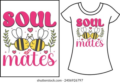 Valentine Typography gift T-shirt design. Valentine gift t shirt for family.