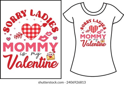 Valentine Typografie Geschenk T-Shirt Design. Valentingeschenk zum Hemd für die Familie.