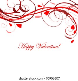 Valentine vector background