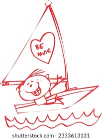 Valentine vector drawing image Files