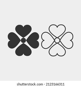 valentine vector icon illustration sign 