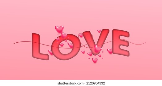 valentine vector illustration for background event with heart icon