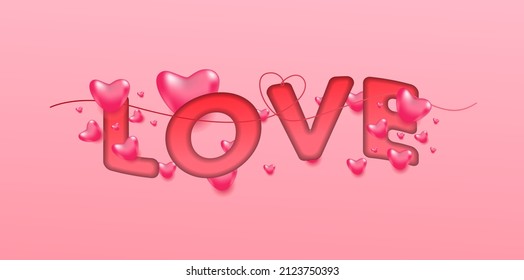 valentine vector illustration for background event with heart icon