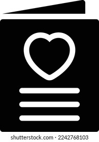 valentine Vector illustration on a transparent background. Premium quality symmbols. Glyphs vector icons for concept and graphic design. 

