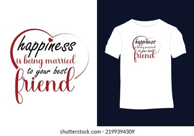 Valentine vector t-shirt design with silhouettes, typography, print, love