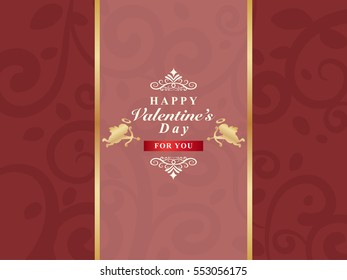 Valentine vintage card