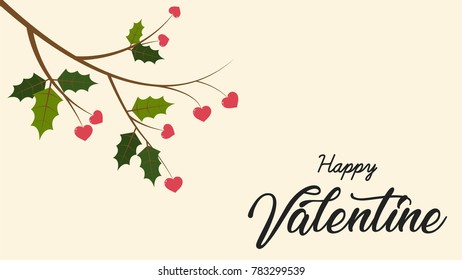 Valentine wallpaper vector. free space for text. Valentine card.