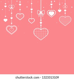 Valentine&#39;s day vector design concept