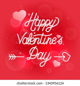 Valentine&#39;s day vector design concept