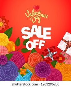 Valentinea Day Sale off banner