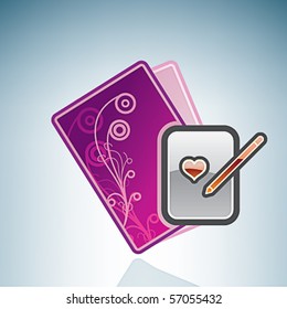 Valentine/Love Card & Paper