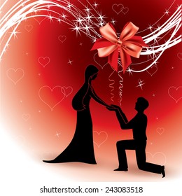 Valentines Background.