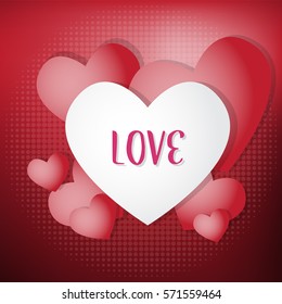 Valentines background Design Template,Vector Illustration, flyers, Wallpaper, posters, brochure, banners.