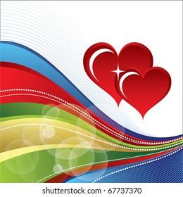 Valentines Background. Eps 10 format.