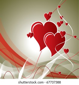 Valentines Background. Eps 10 format.