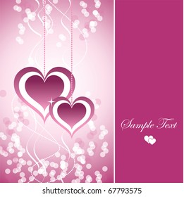 Valentines Background. Eps10 Format.