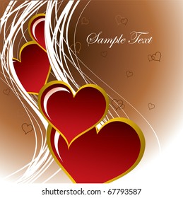 Valentines Background. Eps10 Format.