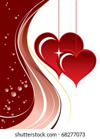 Valentines Background. Eps10 format.