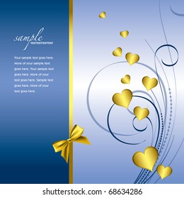 Valentines Background. Eps10 Format. Vector Illustration.