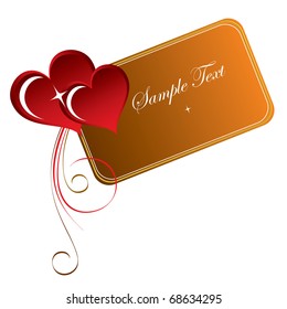 Valentines Background. Eps10 Format. Vector Illustration.