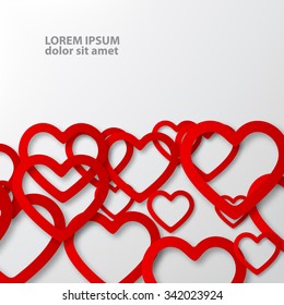 Valentine's background. EPS10 vector