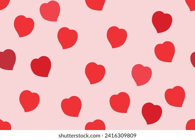 Die valentiner Hintergrund mit Herzen 