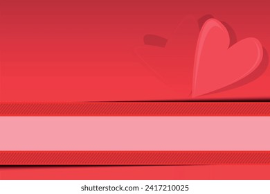 Fondo de San Valentín con corazones