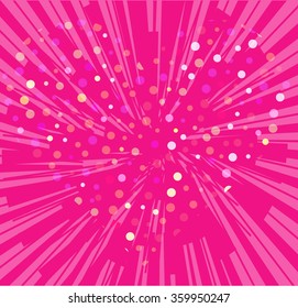 Valentine's background with hearts.