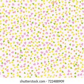Valentine's background with hearts.