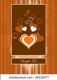 Valentines Background. Vector. eps10.