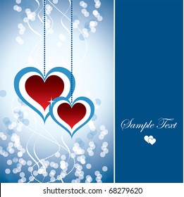 Valentines Background. Vector in eps10 format.