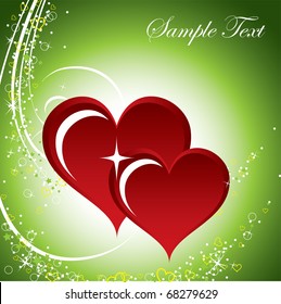 Valentines Background. Vector in eps10 format.