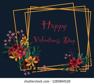 valentines background vector illustration 