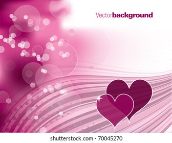 Valentines Background. Vector Illustration. Eps10 Format.