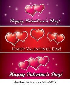 Valentine's banners