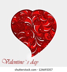 Valentine`s card
