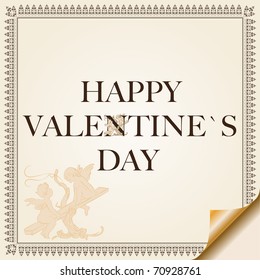 valentine`s card