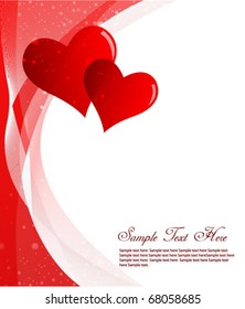 valentines card or background