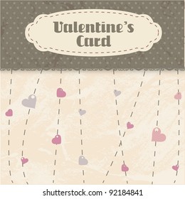 Valentines Card Background