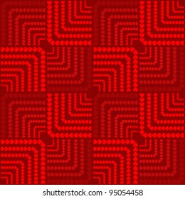 Valentine's card background with heart. Vector illustration.