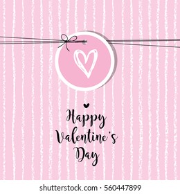 Valentinenkarte mit Kopienraum