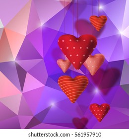 Valentines card design.