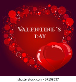 Valentine`s card EPS 10