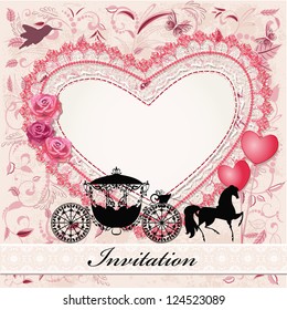 Horse Wedding Invitation Images Stock Photos Vectors Shutterstock