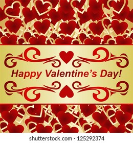 Valentine's Card or a label.