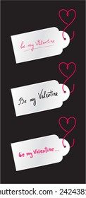 valentine's card labels