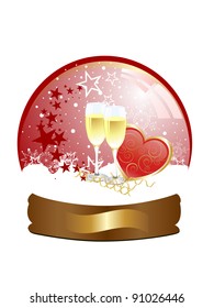 valentine`s card - vector