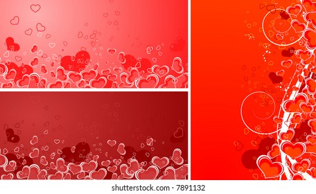 Valentine's card. Vector illustration