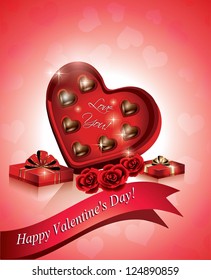 Valentine's Chocolate Hearts