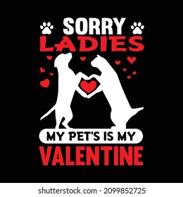 valentine's day 2022 Tshirt Design With Vector 